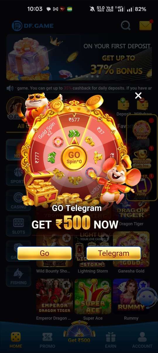 DF Game Spin Wheel